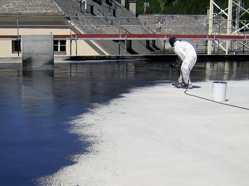 REFLECTIVE AND PROTECTIVE COATING FOR "COOL ROOF"