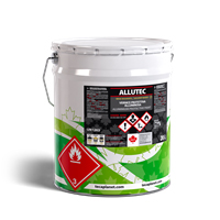 Allutec, protective and decorative aluminum based paint