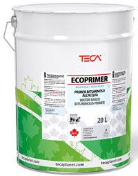 Ecoprimer, water based bituminous primer