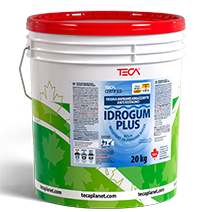 IDROGUM PLUS, Resina impermeabilizzante ad alte prestazioni, in emulsione acquosa resistente al ristagno
