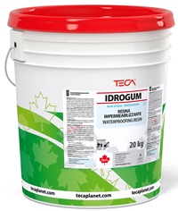 Idrogum, waterproofing resin liquid membrane