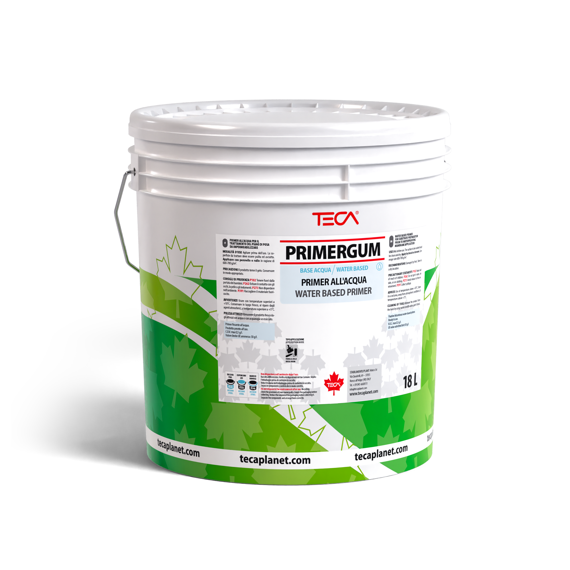 PRIMERGUM, Primer all’acqua